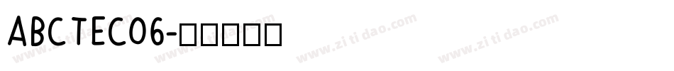 ABCTEC06字体转换