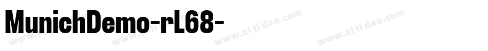 MunichDemo-rL68字体转换