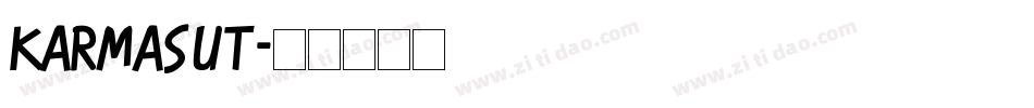 KARMASUT字体转换