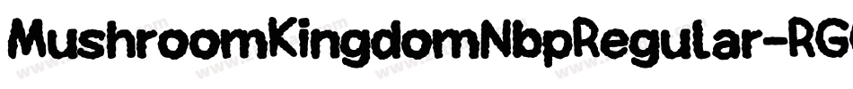 MushroomKingdomNbpRegular-RGGA字体转换