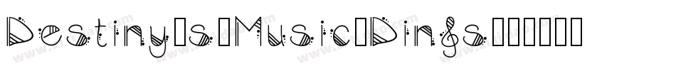 Destiny-s-Music-Dings字体转换