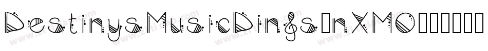 DestinysMusicDings-nXMO字体转换