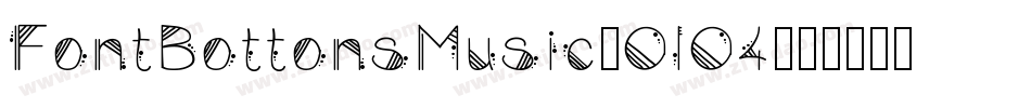 FontBottonsMusic-OlO4字体转换
