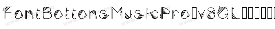 FontBottonsMusicPro-v8GL字体转换