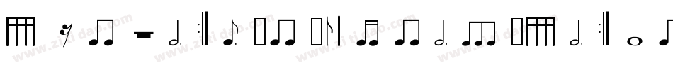 Destiny-s-Music-Dings字体转换