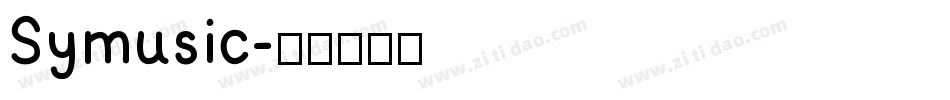 Symusic字体转换