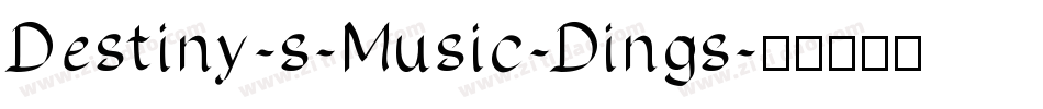 Destiny-s-Music-Dings字体转换