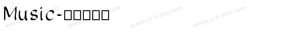 Music字体转换