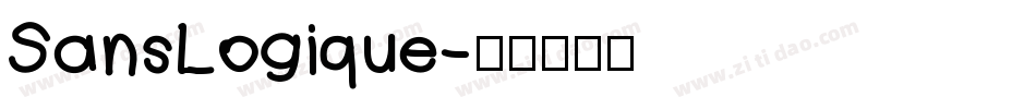 SansLogique字体转换