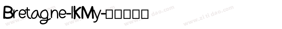 Bretagne-lKMy字体转换