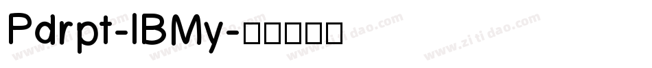 Pdrpt-lBMy字体转换
