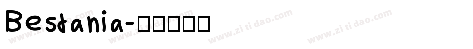 Bestania字体转换