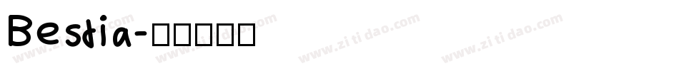 Bestia字体转换