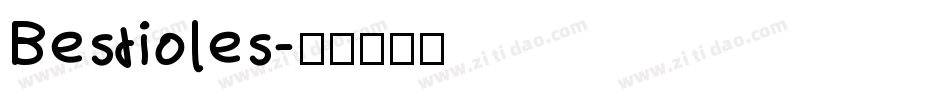 Bestioles字体转换