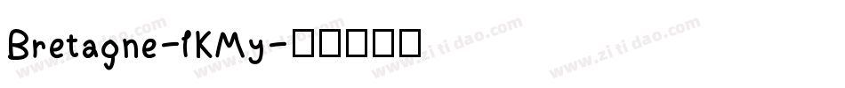 Bretagne-lKMy字体转换