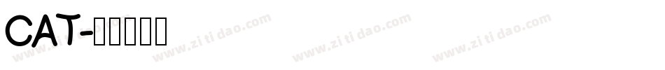 CAT字体转换