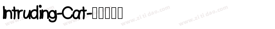 Intruding-Cat字体转换
