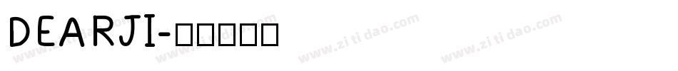 DEARJI字体转换