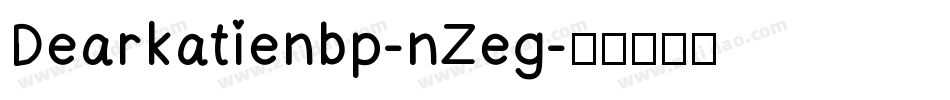 Dearkatienbp-nZeg字体转换