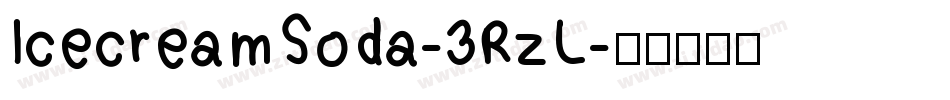 IcecreamSoda-3RzL字体转换