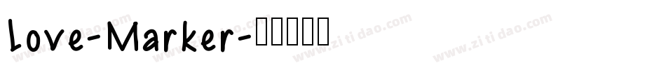 Love-Marker字体转换