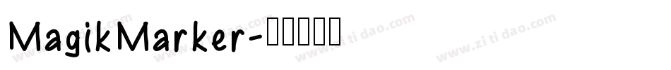MagikMarker字体转换