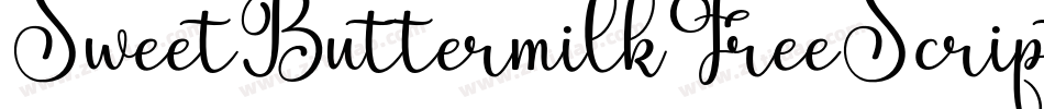 SweetButtermilkFreeScript-Rpvj6字体转换
