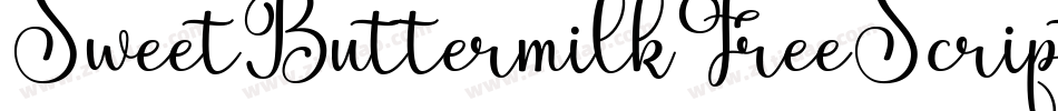 SweetButtermilkFreeScript-Rpvj6字体转换