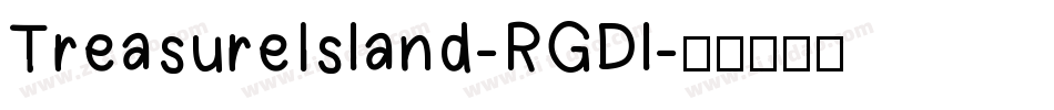 TreasureIsland-RGDl字体转换