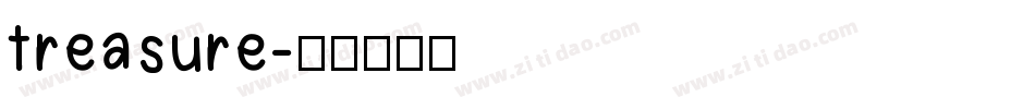 treasure字体转换