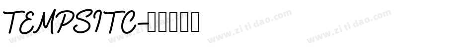 TEMPSITC字体转换