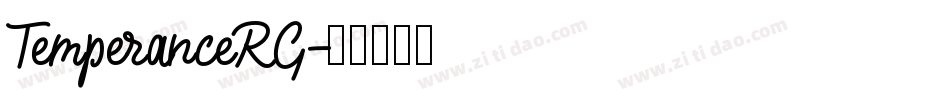 TemperanceRG字体转换