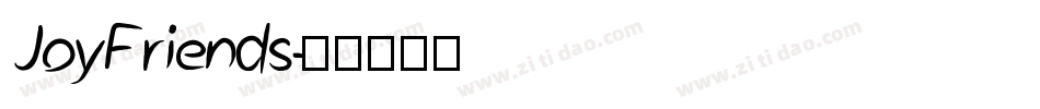 JoyFriends字体转换