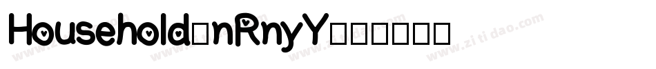 Household-nRnyY字体转换