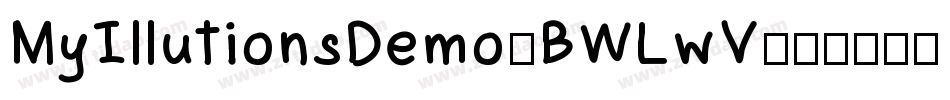 MyIllutionsDemo-BWLwV字体转换