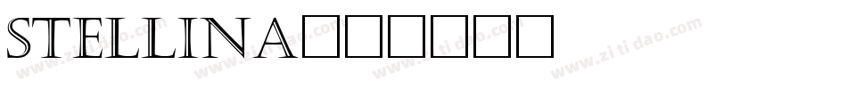 Stellina字体转换