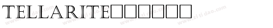 Tellarite字体转换