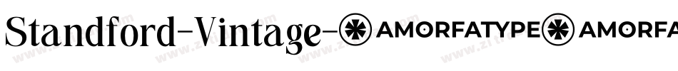Standford-Vintage字体转换