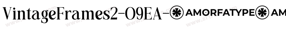 VintageFrames2-O9EA字体转换