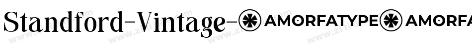 Standford-Vintage字体转换