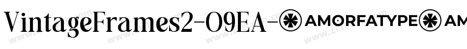 VintageFrames2-O9EA字体转换