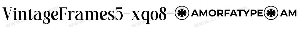 VintageFrames5-xqo8字体转换