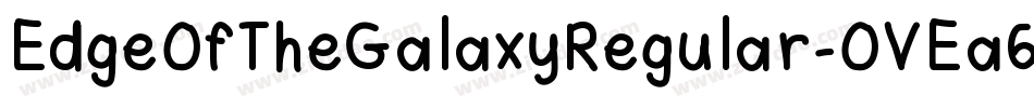 EdgeOfTheGalaxyRegular-OVEa6字体转换