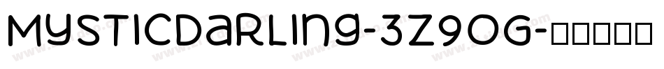 MysticDarling-3z9OG字体转换