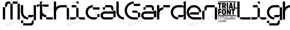MythicalGarden-Light字体转换