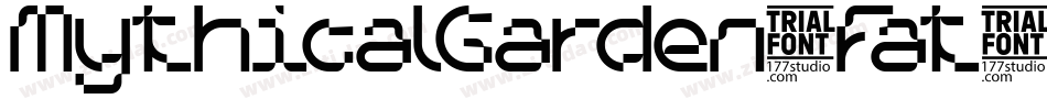 MythicalGarden-Fat字体转换