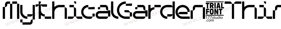 MythicalGarden-Thin字体转换