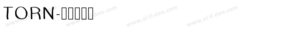 TORN字体转换