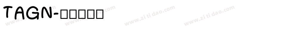 TAGN字体转换
