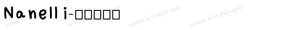 Nanelli字体转换
